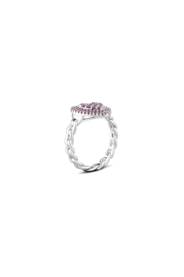 Kiss & Tell 925 Sterling Silver Ring