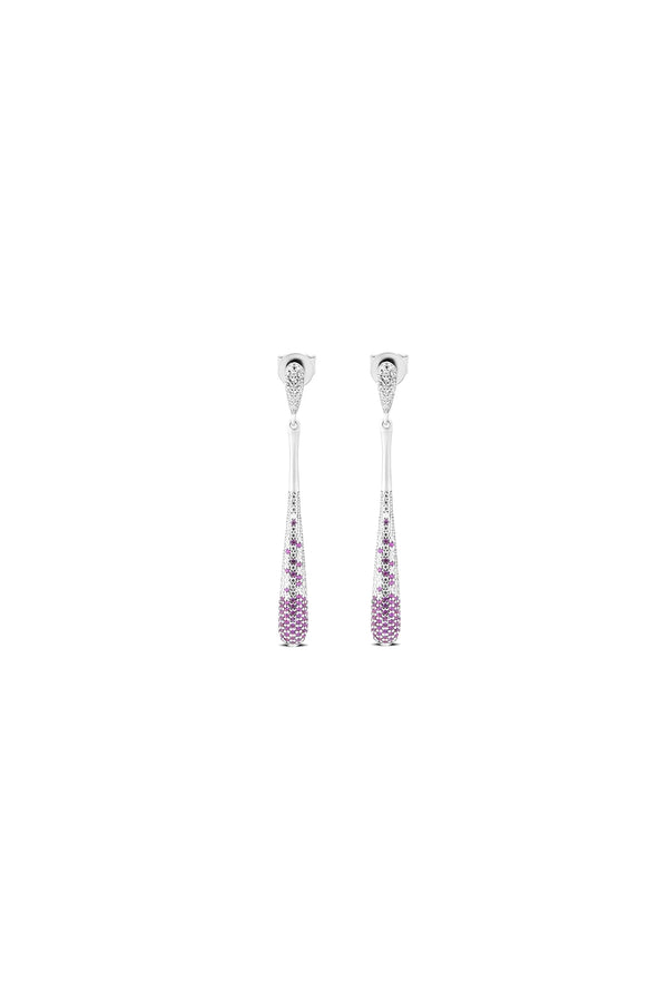Temptation 925 Sterling Silver Drop Earrings