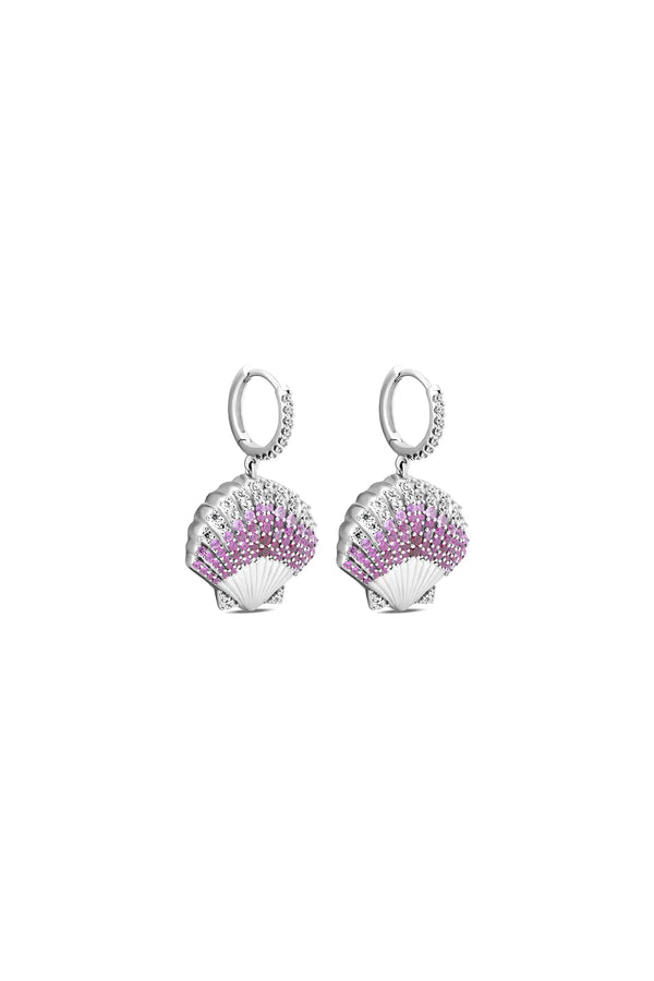 Veiled Threat 925 Sterling Silver Hinged Huggie Hoop Earrings