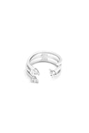Latitude 925 Sterling Silver Multi-Band Open Ring