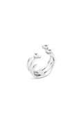 Latitude 925 Sterling Silver Multi-Band Open Ring