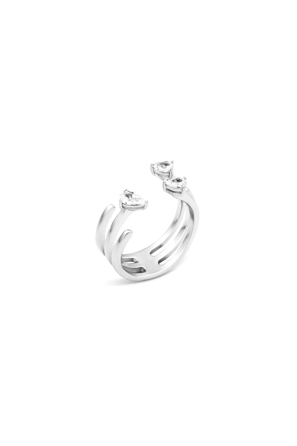 Latitude 925 Sterling Silver Multi-Band Open Ring
