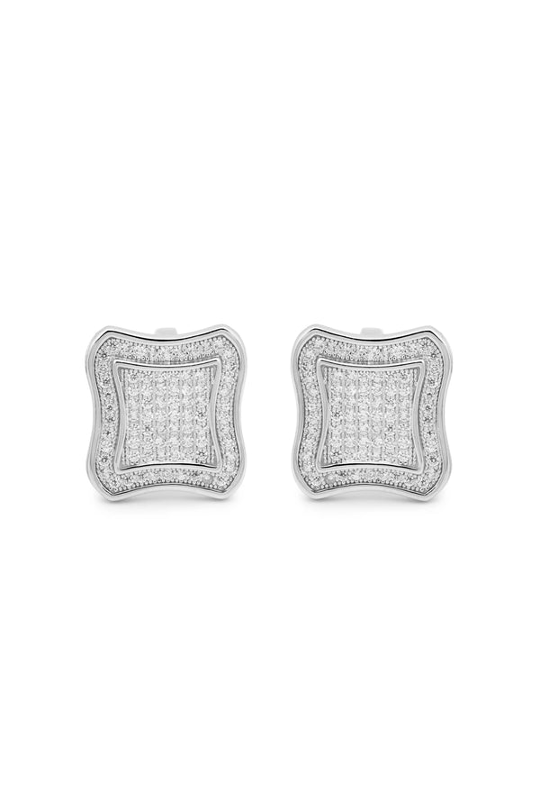 Fine Print 925 Sterling Silver Cufflinks