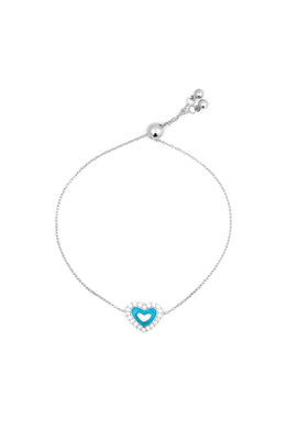 True Blue 925 Sterling Silver Bracelet