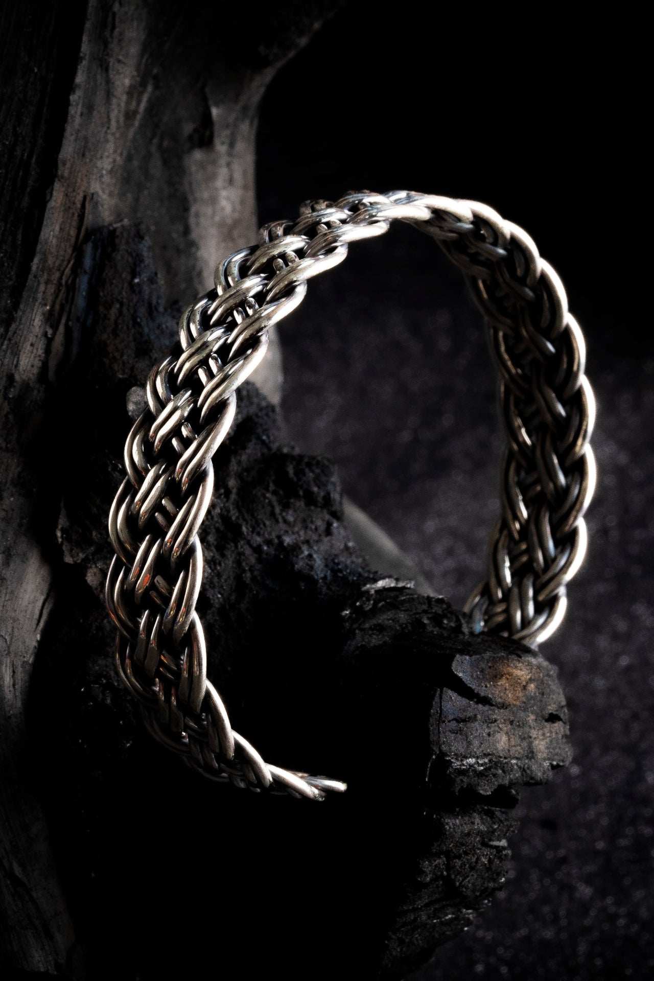 Sterling silver bracelets for men