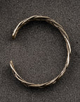 Ashen Twist Men's Silver Kada