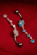 Celestial Cascade Belly Button Ring