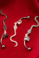 Serpent Luxe Belly Button Ring