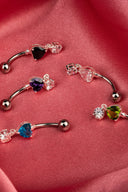 Jewel Drop Belly Button Ring