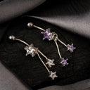 Lunar Starlight Belly Button Ring