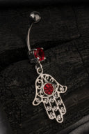 Sacred Glow Belly Button Ring