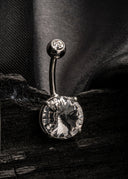 Crystal Eternity Belly Button Ring