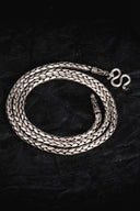 silver neck chain for men