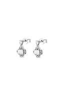 Souvenir 925 Sterling Silver Drop Earrings