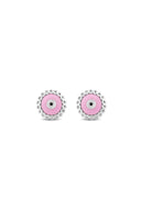 Rosy Outlook 925 Sterling Silver Stud Earrings
