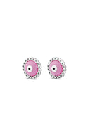 Rosy Outlook 925 Sterling Silver Stud Earrings