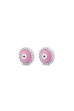 Rosy Outlook 925 Sterling Silver Stud Earrings