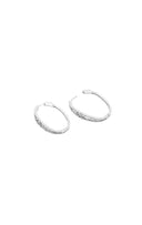 Encore 925 Sterling Silver Hoop Earrings