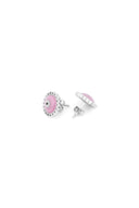 Rosy Outlook 925 Sterling Silver Stud Earrings