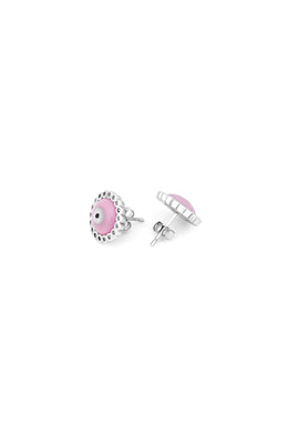 Rosy Outlook 925 Sterling Silver Stud Earrings