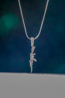 Cold Shot Silver Pendant