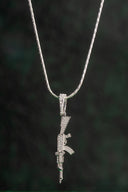 Cold Shot Silver Pendant