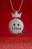 Crown of Ice Silver Pendant