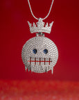 Crown of Ice Silver Pendant