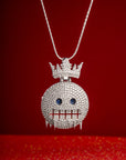 Crown of Ice Silver Pendant