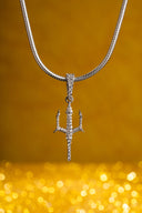 Trinity Glow Silver Pendant