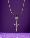 Blade of Eternity Silver Pendant