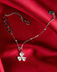 Cloverwing Silver Bracelet