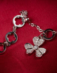 Cloverwing Silver Bracelet