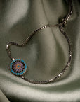 Galatic Charm Silver Bracelet