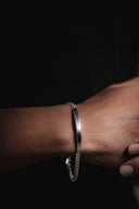 Sterling silver bracelets for men