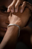 Sterling silver bracelets for men