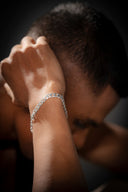 Sterling silver bracelets for men