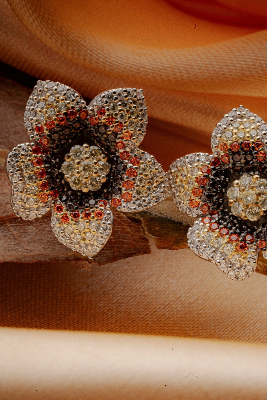 silver earring for women