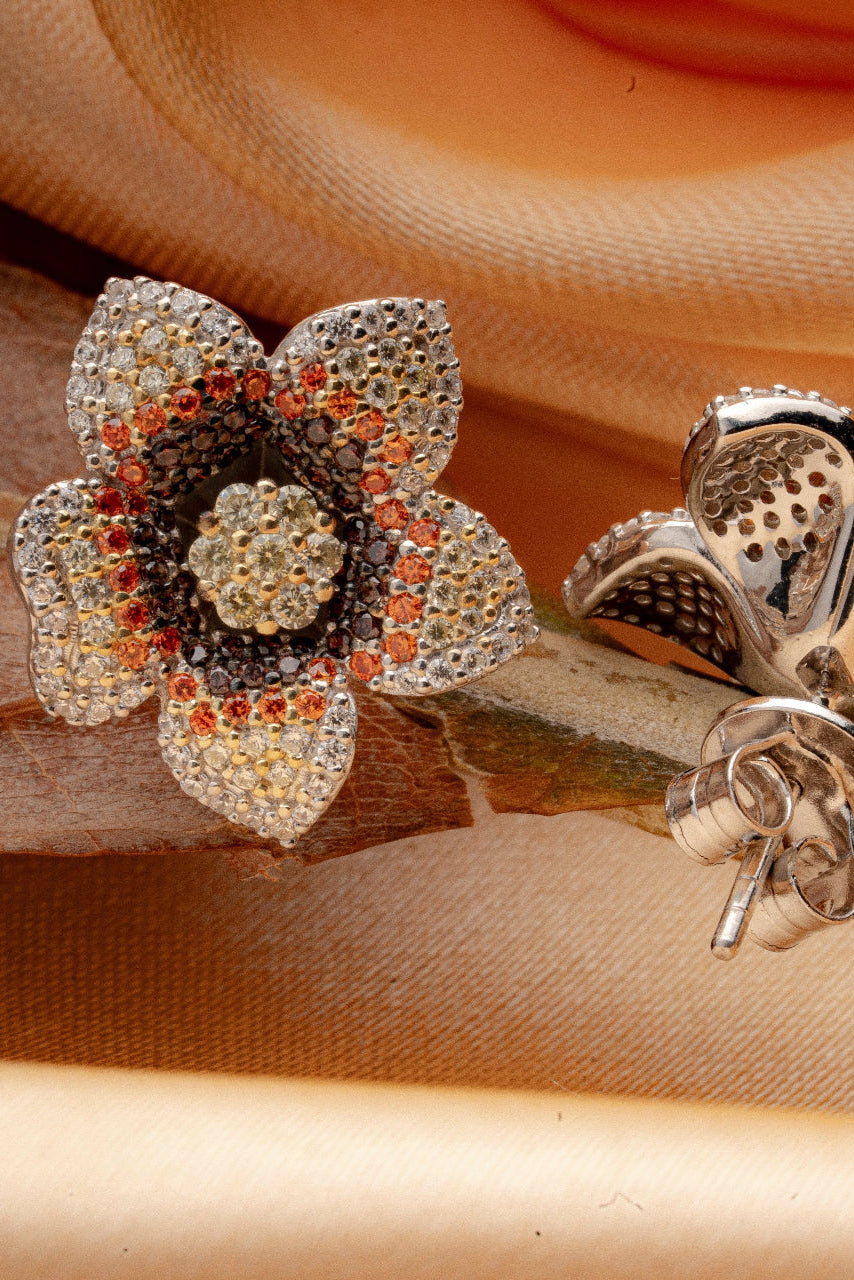 silver earring for women