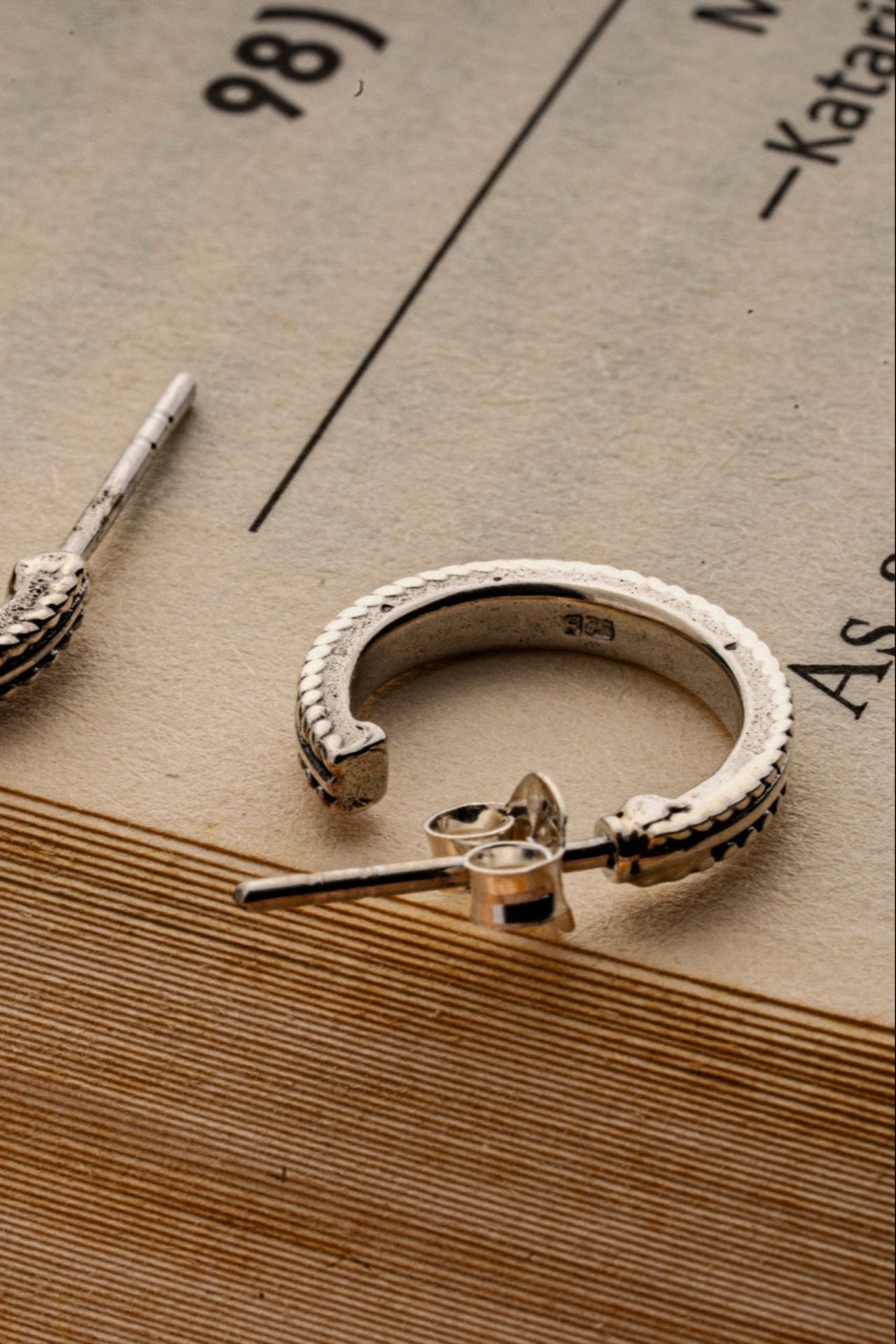 silver earring for women