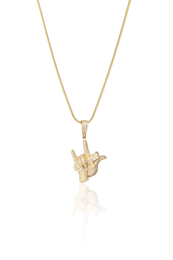 Dead Loud Silver Pendant