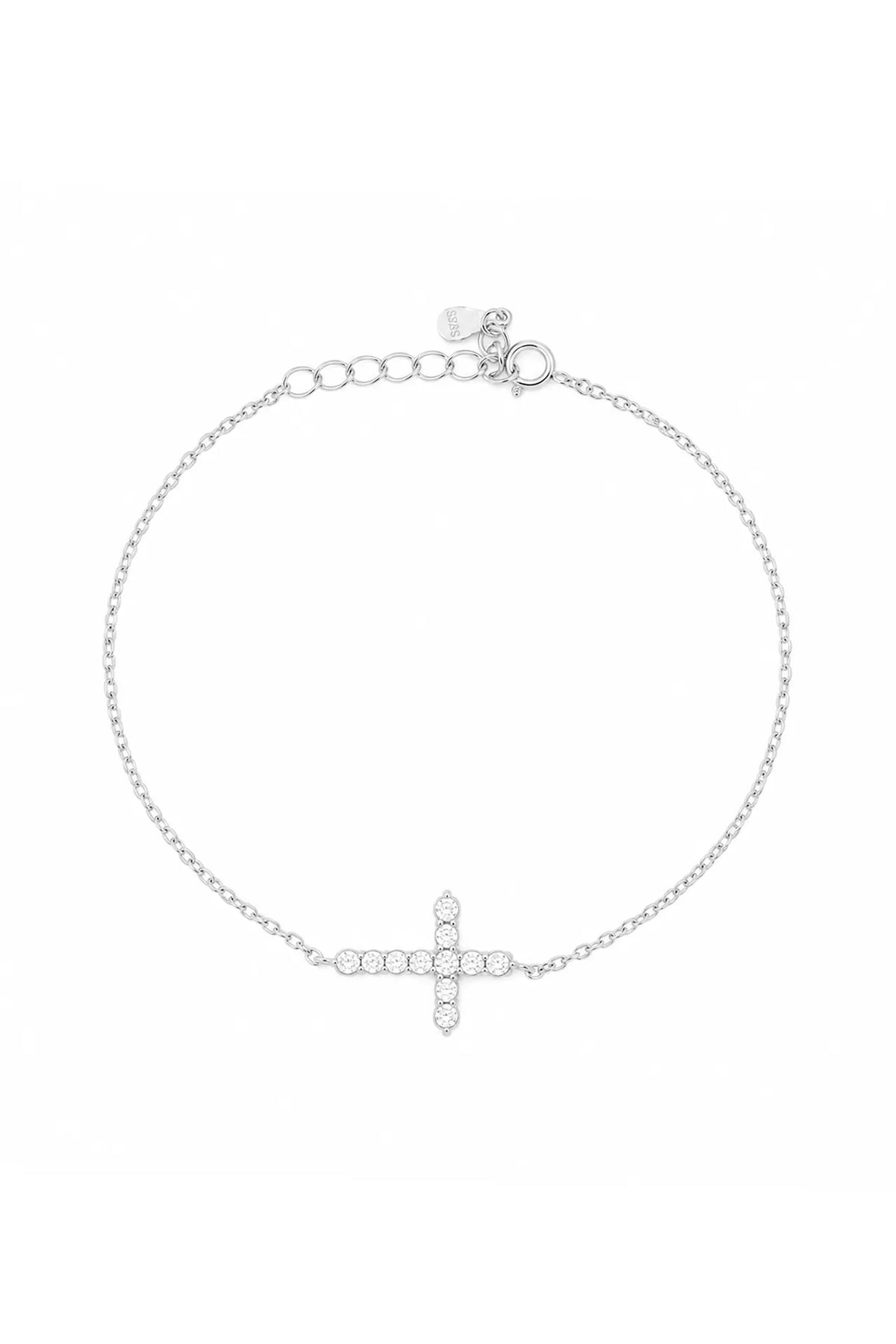 Divine Spark Silver Bracelet