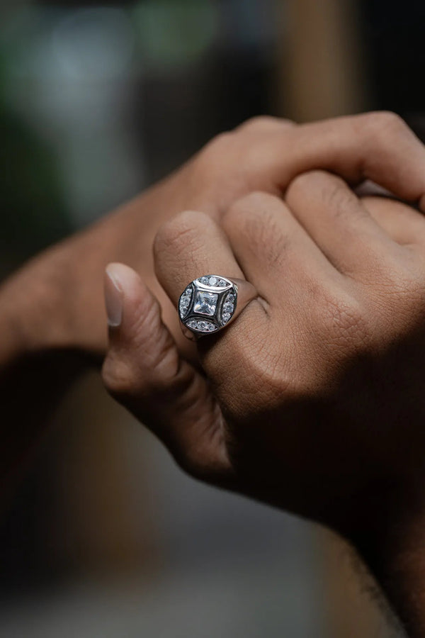 Dorian Men’s Silver Ring Parman