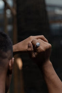 Dorian Men’s Silver Ring Parman