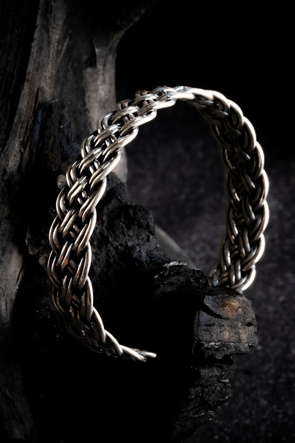 Draco Men's Silver Kada