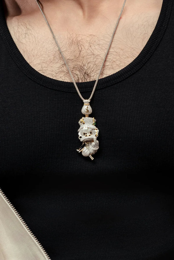 Drip Dynasty Silver Pendant