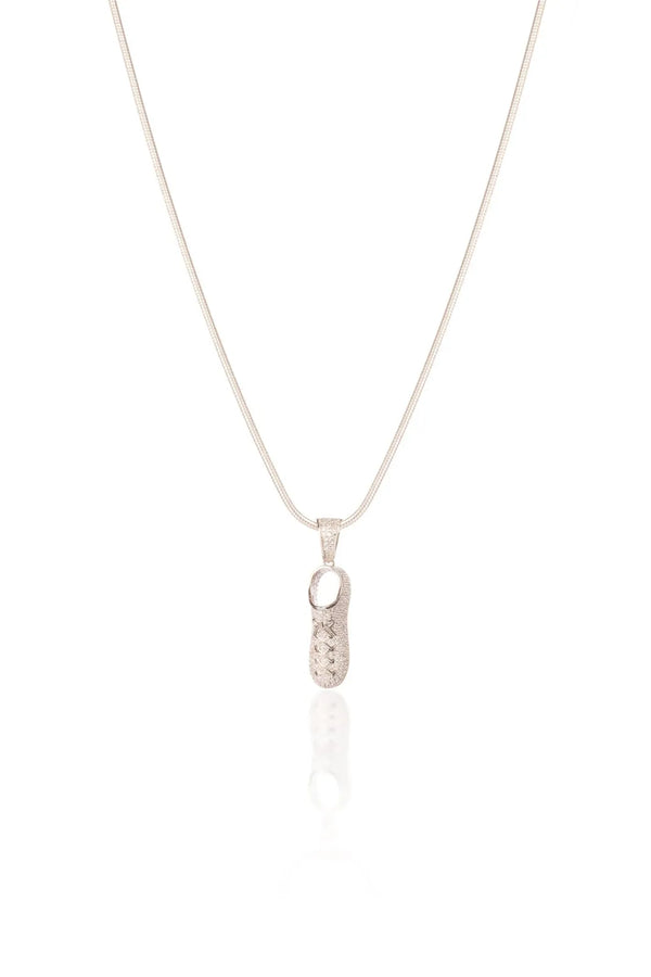 Drip Kicks Silver Pendant