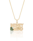 Money on My Mind Silver Pendant