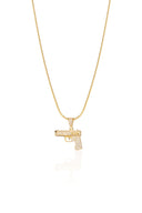 Trigger Silver Pendant