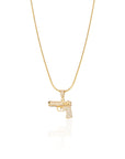 Trigger Silver Pendant